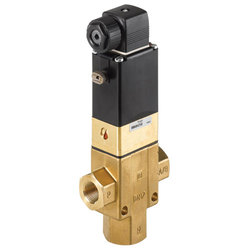 FSA 3/4 Inch 24V DC Brass Solenoid Valve - Viton - Normally Closed - 0-10 Bar